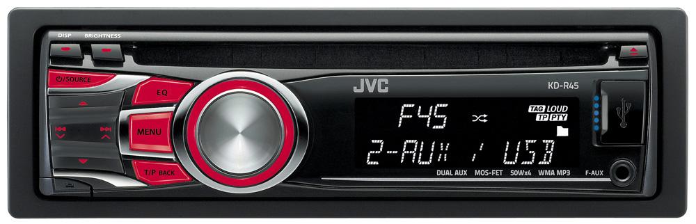 Radioodtwarzacz samochodowy JVC KD-R45
