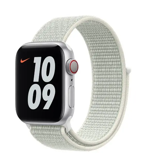 Pasek Apple sportowa Nike 42/44mm standardowy Zielony