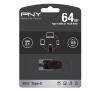 PenDrive PNY Elite Type-C 64GB Czarny