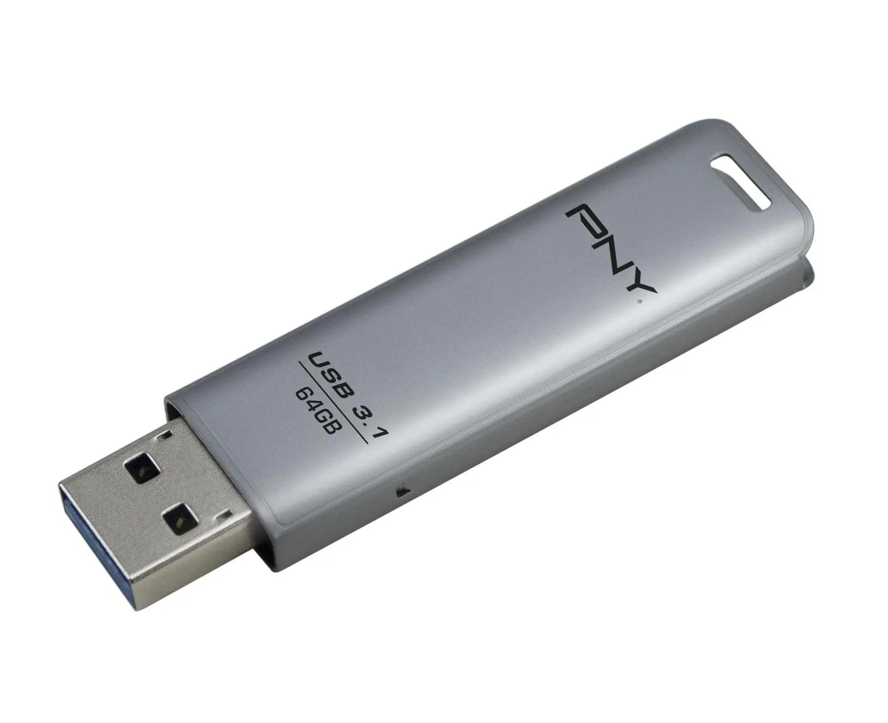 PenDrive PNY Elite Steel 64GB USB 3.1 Srebrny