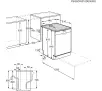 Zmywarka Electrolux 700 GlassCare ESM23100SX 44,6cm Automatyczne otwieranie drzwi Szuflada na sztućce