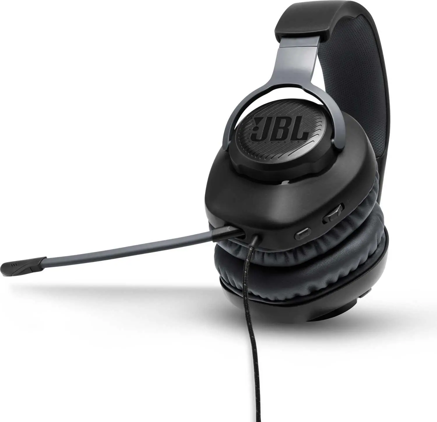 Słuchawki przewodowe z mikrofonem JBL Quantum 100 Nauszne Czarny