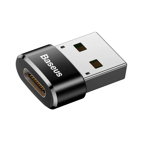 Adapter Baseus CAAOTG-01 USB-C do USB-A OTG, 3A Czarny