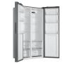 Lodówka Haier HSR3918ENPG Pełny No Frost 177,5cm Grafitowa stal
