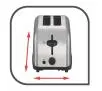 Toster Tefal Ultra Mini TT330D 700W