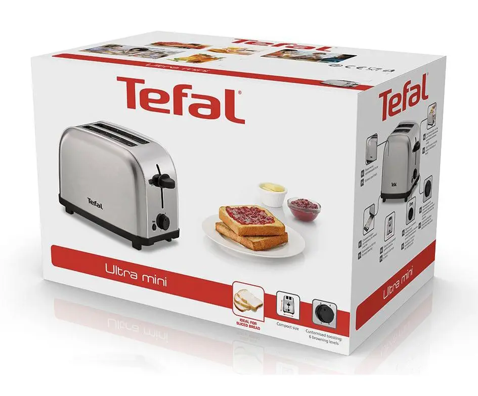 Toster Tefal Ultra Mini TT330D 700W