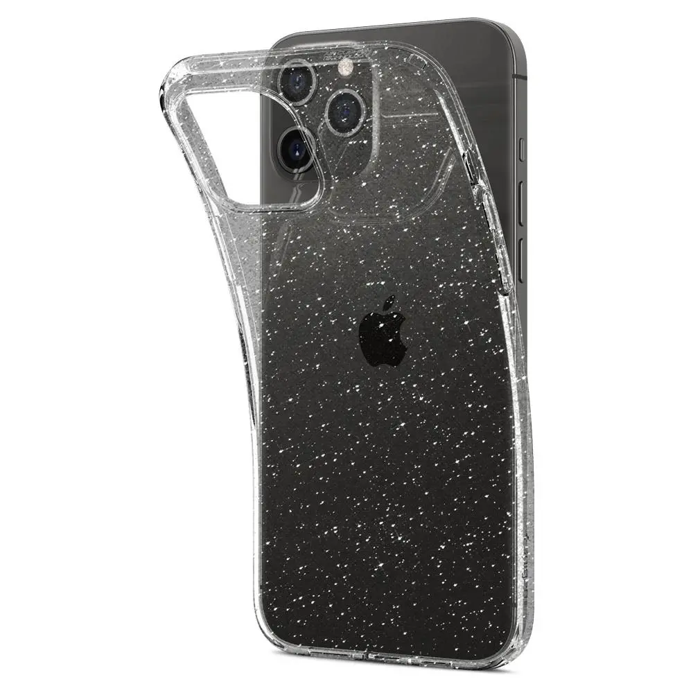 Etui Spigen Liquid Crystal Glitter ACS01614 do iPhone 12 Pro Max crystal quartz