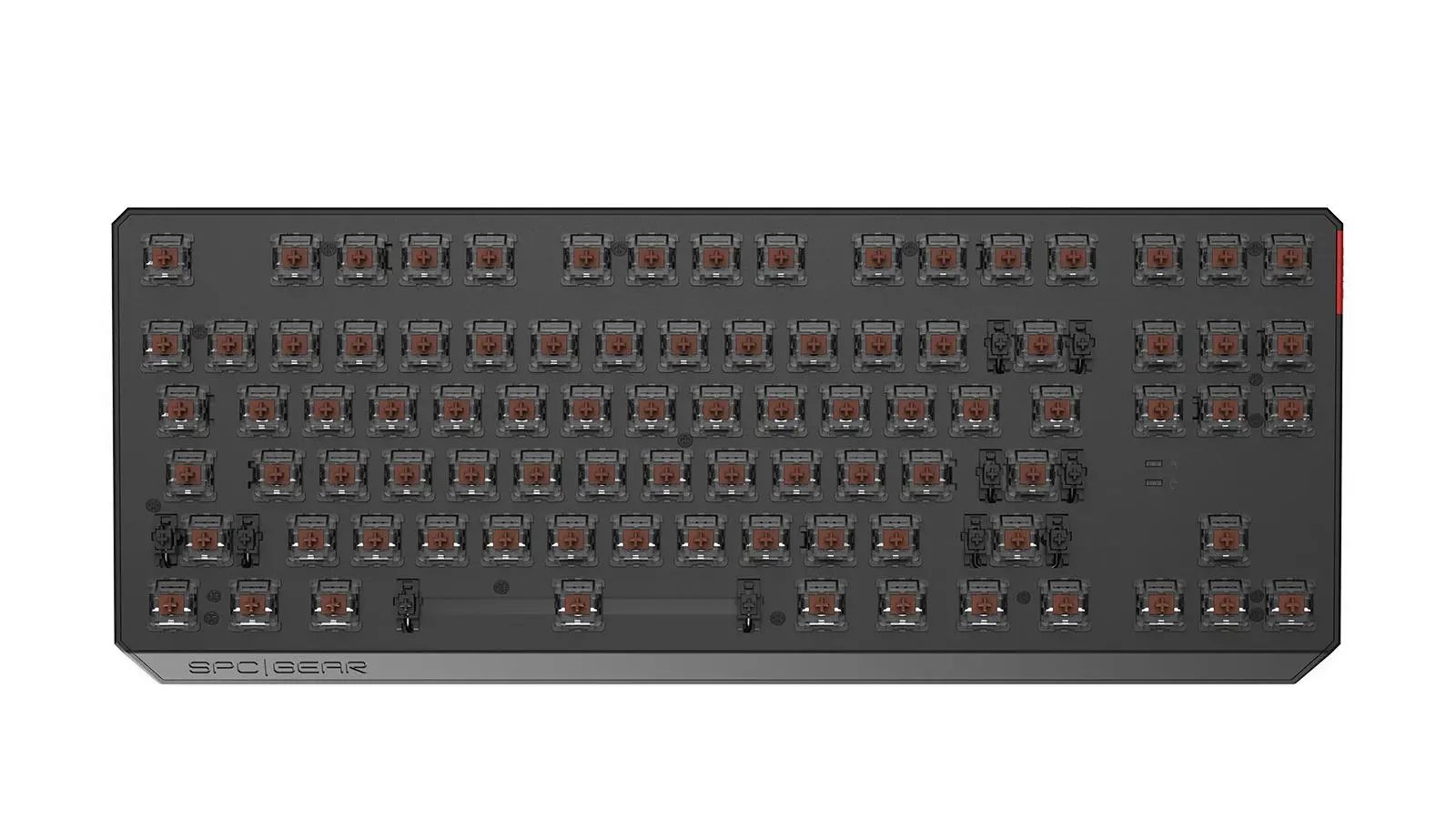 Klawiatura mechaniczna SPC Gear GK630K Tournament Kailh Brown RGB Czarny