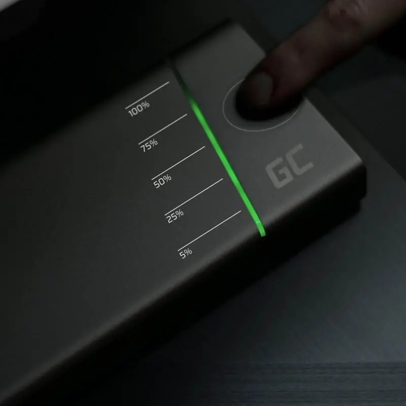 Powerbank Green Cell PowerPlay Ultra 26800mAh 128W Grafitowy