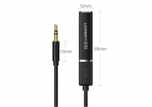 Adapter Bluetooth UGREEN CM107 Nadajnik audio Bluetooth 5.0 aptX / jack 3,5mm