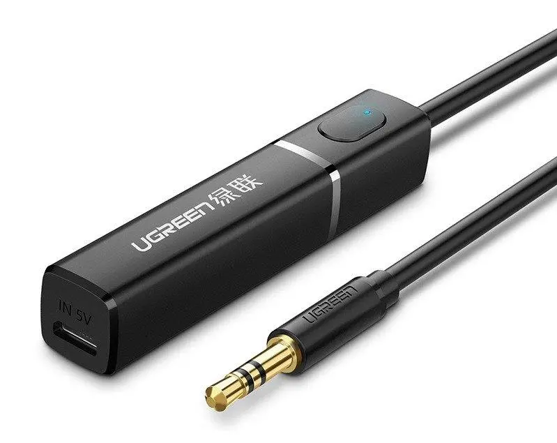 Adapter Bluetooth UGREEN CM107 Nadajnik audio Bluetooth 5.0 aptX / jack 3,5mm