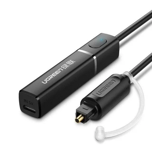 Adapter Bluetooth UGREEN CM150 Nadajnik audio Bluetooth 4.2 aptX / optyczne Toslink