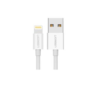 Kabel UGREEN Niklowany Lightning 2m (biały)