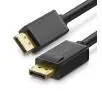 Kabel DisplayPort UGREEN DP102 10244 1m Czarny