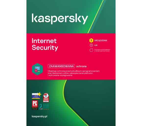kod ESD Kaspersky Internet Security 1U/1Rok (Kod)