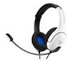 Słuchawki przewodowe z mikrofonem PDP Słuchawki PS5/PS4 LVL40 Wired Nauszne Biały