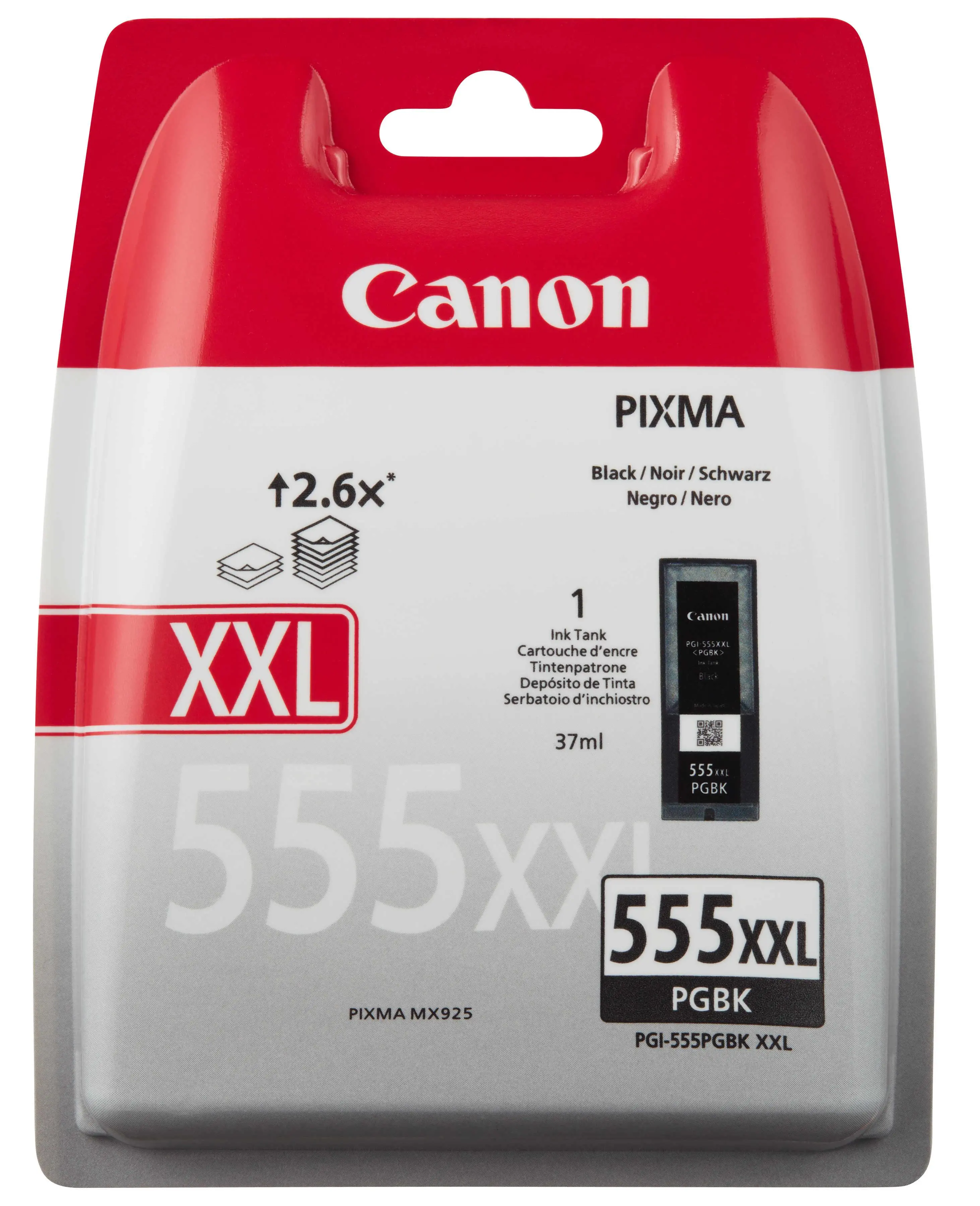 Tusz Canon PGI-555PGBK XXL Czarny 37 ml