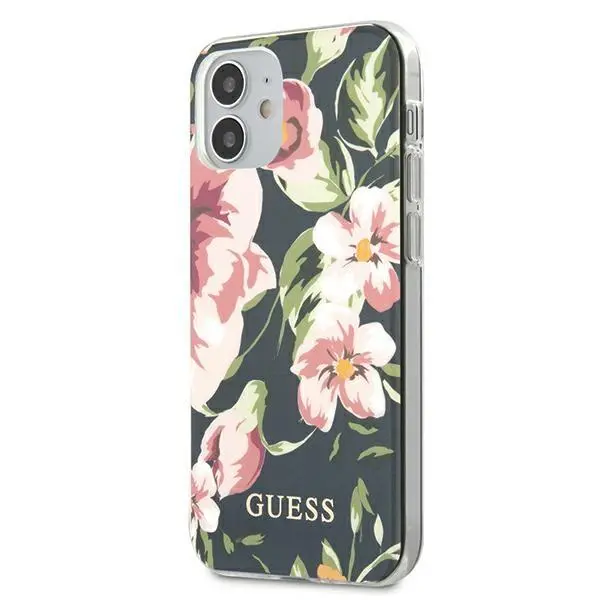 Etui Guess Flower GUHCP12SIMLFL03 do iPhone 12 mini
