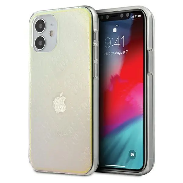 Etui Guess 4G 3D Pattern GUHCP12S3D4GIRBL do iPhone 12 mini