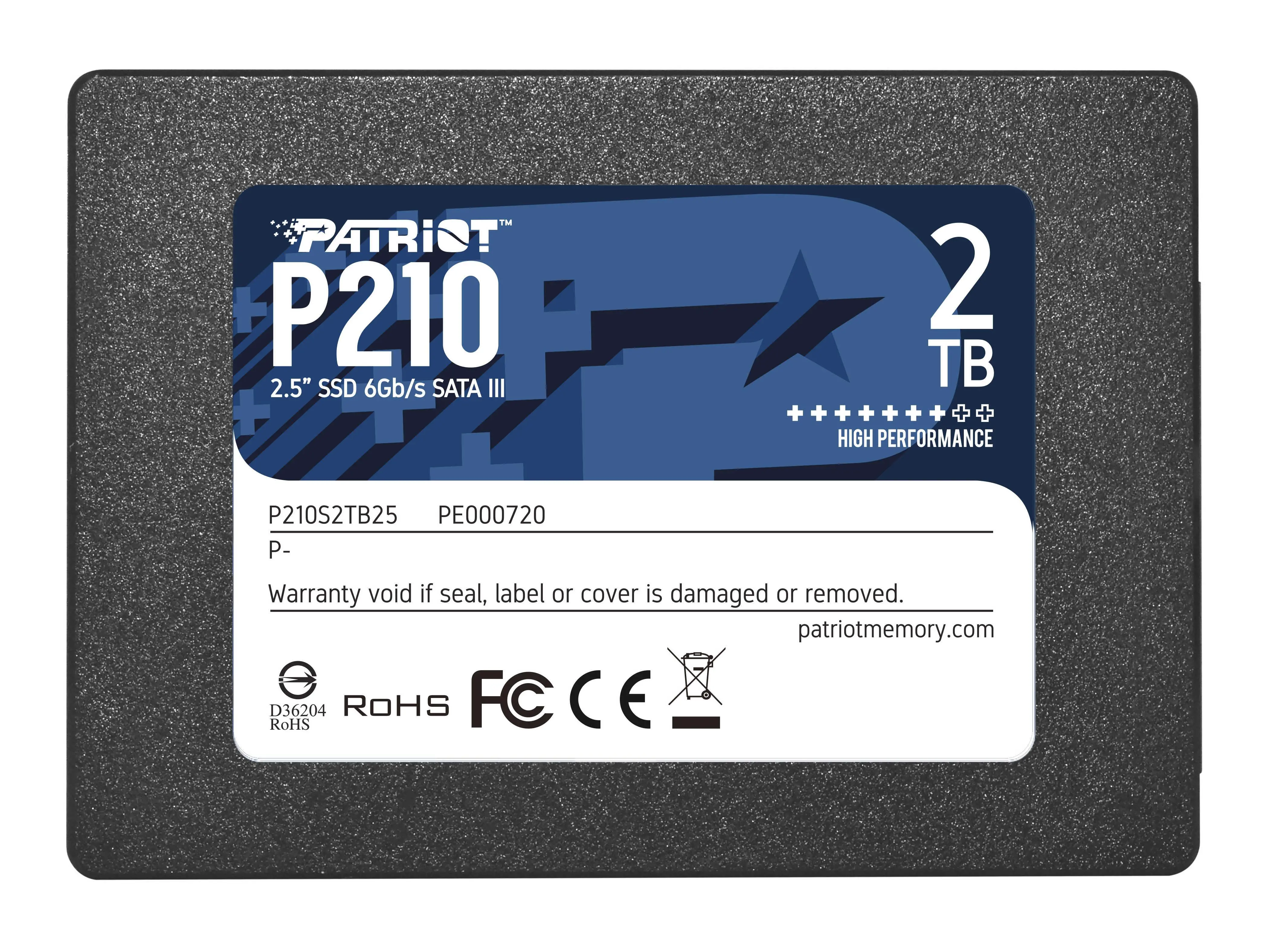 Dysk SSD Patriot P210 2TB