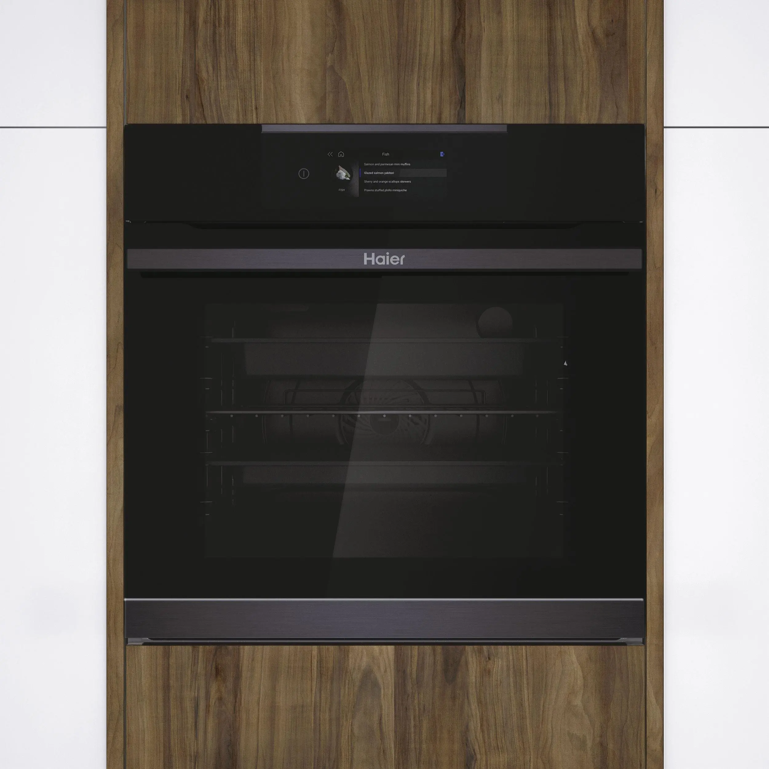 Piekarnik elektryczny Haier I-Touch 4 HWO60SM5T5BH Termoobieg Termosonda Czarny