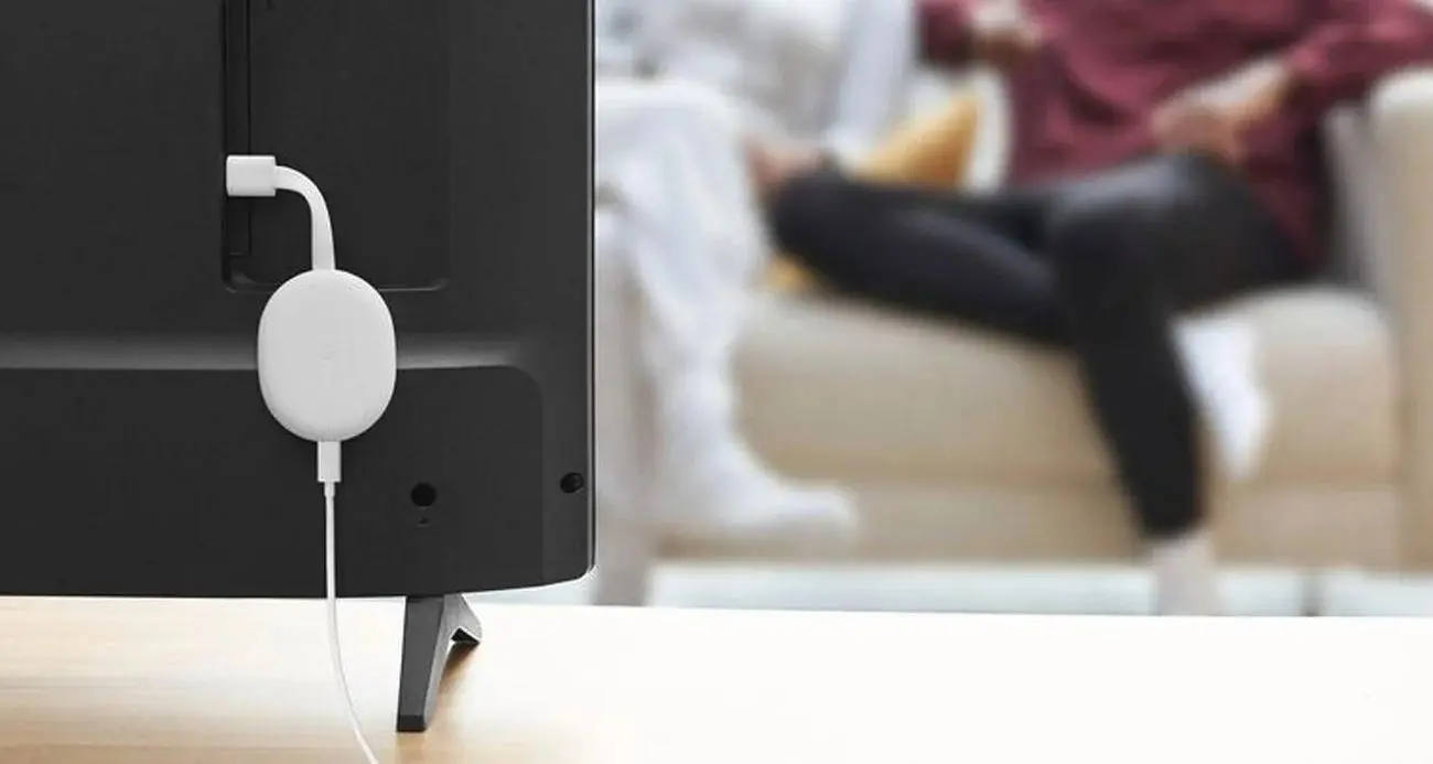 Odtwarzacz multimedialny Google Chromecast 4.0 z Google TV Snow