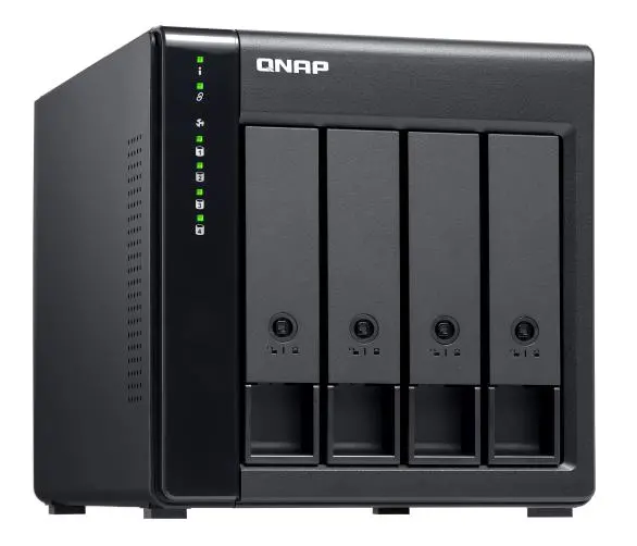Dysk sieciowy QNAP TL-D400S Czarny