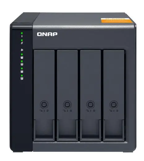 Dysk sieciowy QNAP TL-D400S Czarny