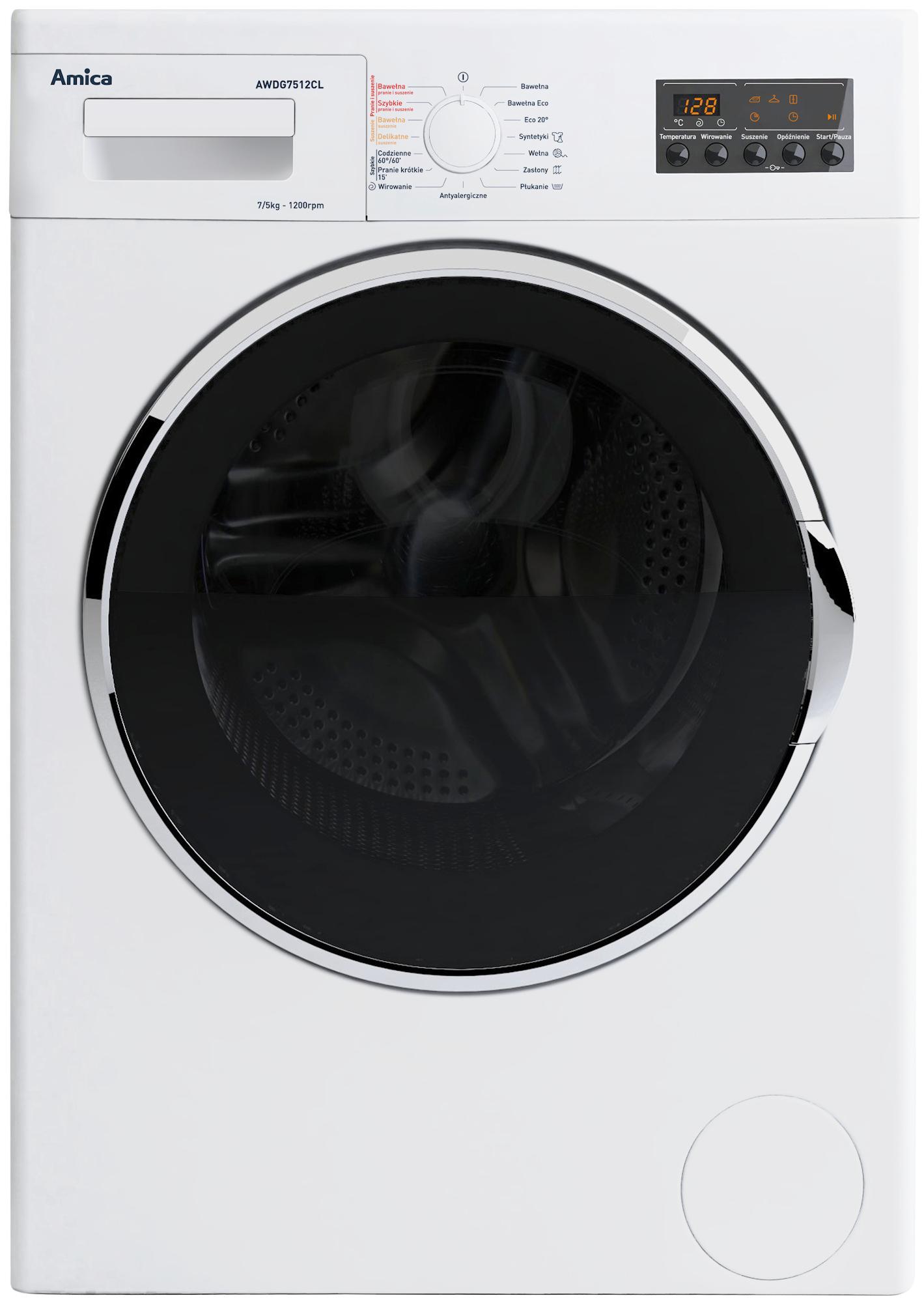 Pralko-suszarka Amica AWDG7512CL