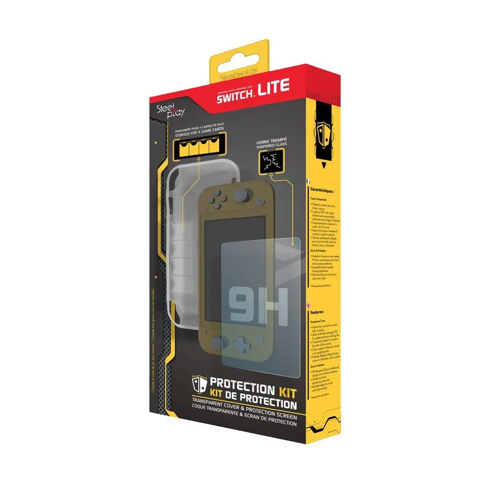 Zestaw akcesoriów SteelPlay Protection Kit Nintendo Switch Lite