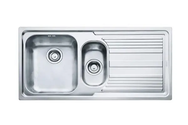 Zlewozmywak Franke Logica Line LLL 651 Komora z lewej strony Stalowy Srebrny