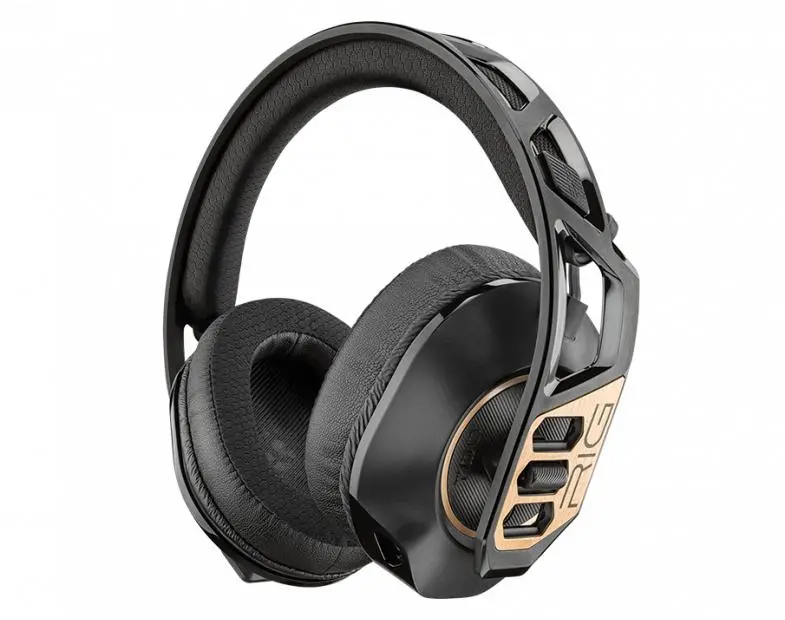 Słuchawki bezprzewodowe z mikrofonem Plantronics RIG 700HD Nauszne Czarno-złoty