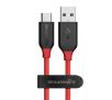 Kabel BlitzWolf USB-C AmpCore Kevlar 1m Czerwony