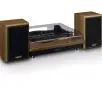 Gramofon Lenco LS-100WD Manualny Napęd paskowy Przedwzmacniacz Bluetooth Brązowy + głośniki