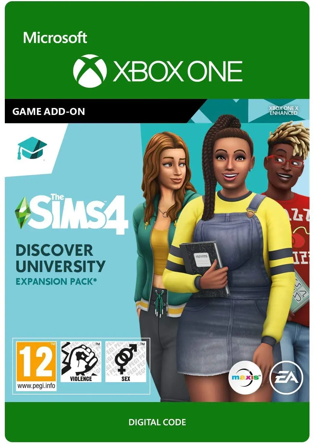 The Sims 4 - Uniwersytet DLC [kod aktywacyjny] Xbox One