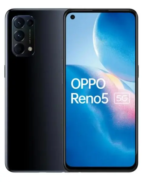 Smartfon OPPO Reno5 5G 6,43" 90Hz 64Mpix Czarny