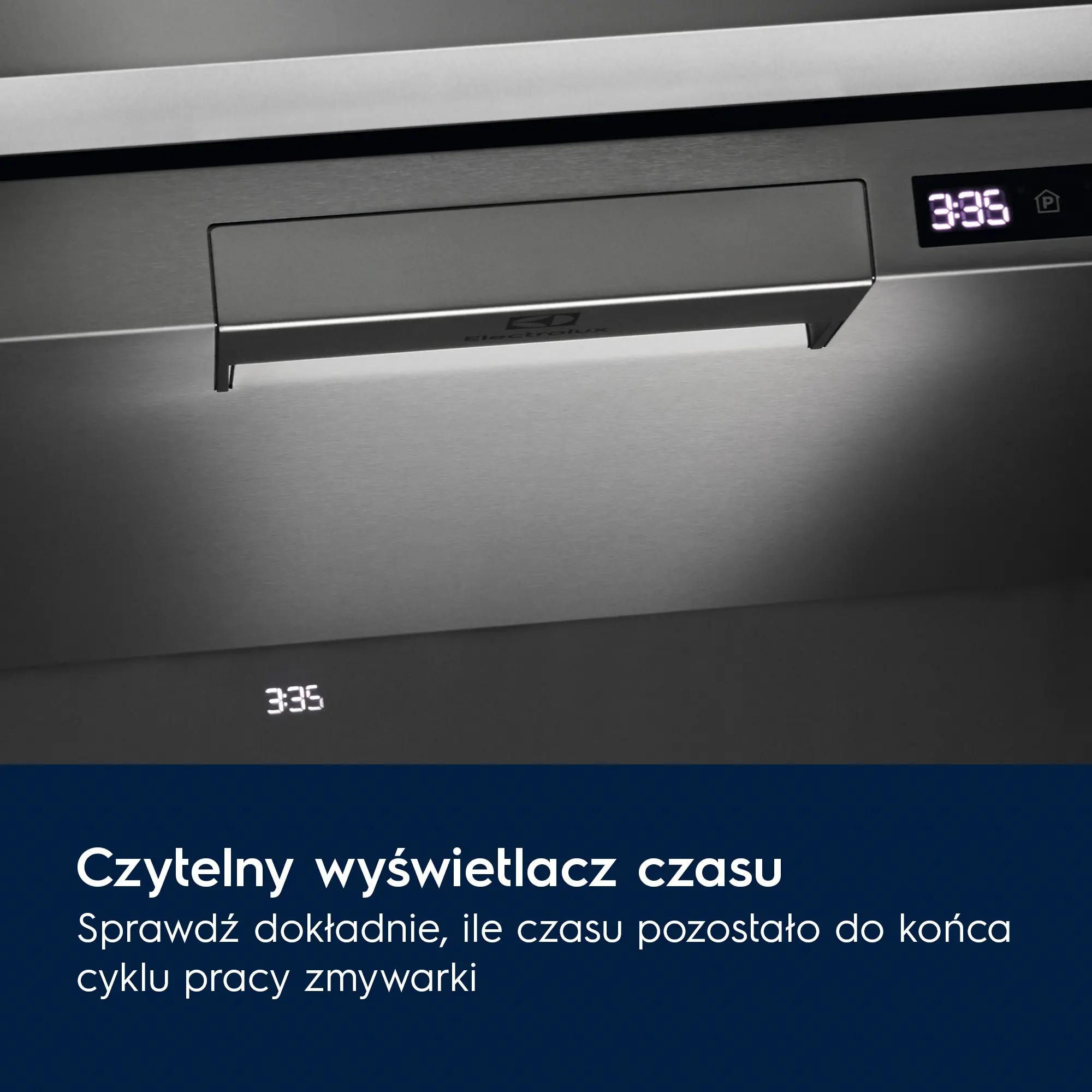 Zmywarka Electrolux 700 GlassCare EEM66331L 44,6cm Automatyczne otwieranie drzwi Szuflada na sztućce