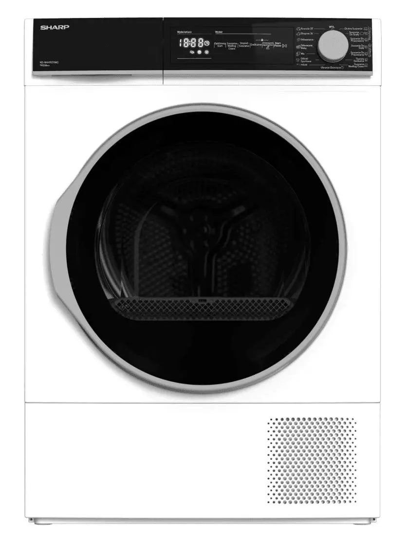 Suszarka Sharp KD-NHH9S7GW2-PL 60,9cm 9kg