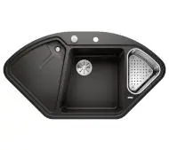 Blanco DELTA II 525867 Granitowy Czarny