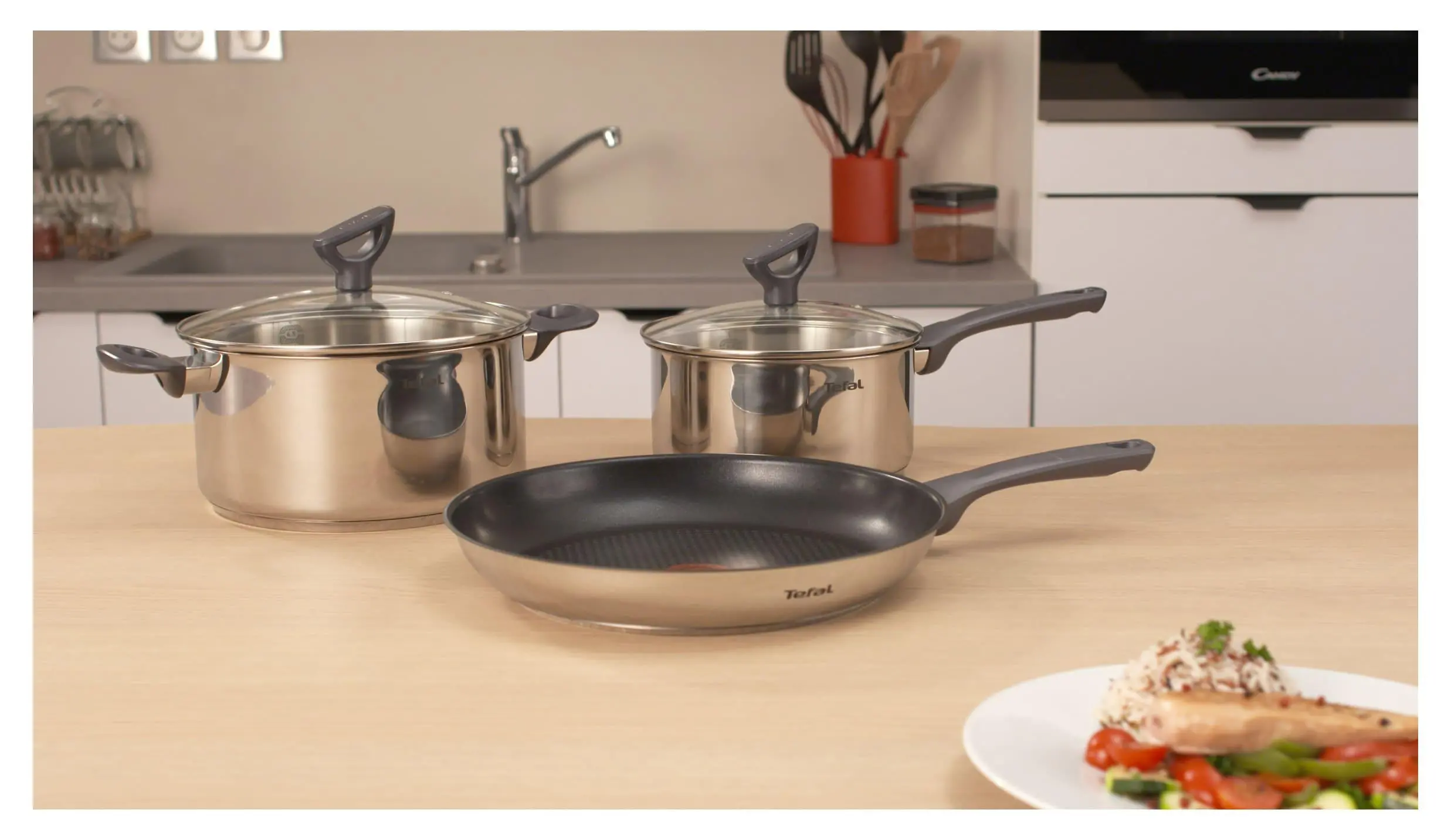 Patelnia Tefal Daily Cook G7300455 Indukcja Nieprzywierająca 24cm