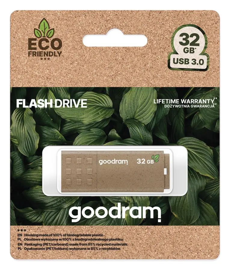 PenDrive GoodRam UME3 Eco Friendly 32GB USB 3.0 Brązowy