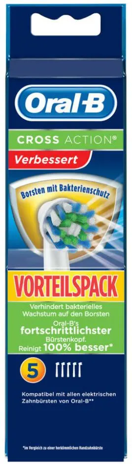 Końcówka do szczoteczki Oral-B Cross Action EB50-5 DE 5szt.