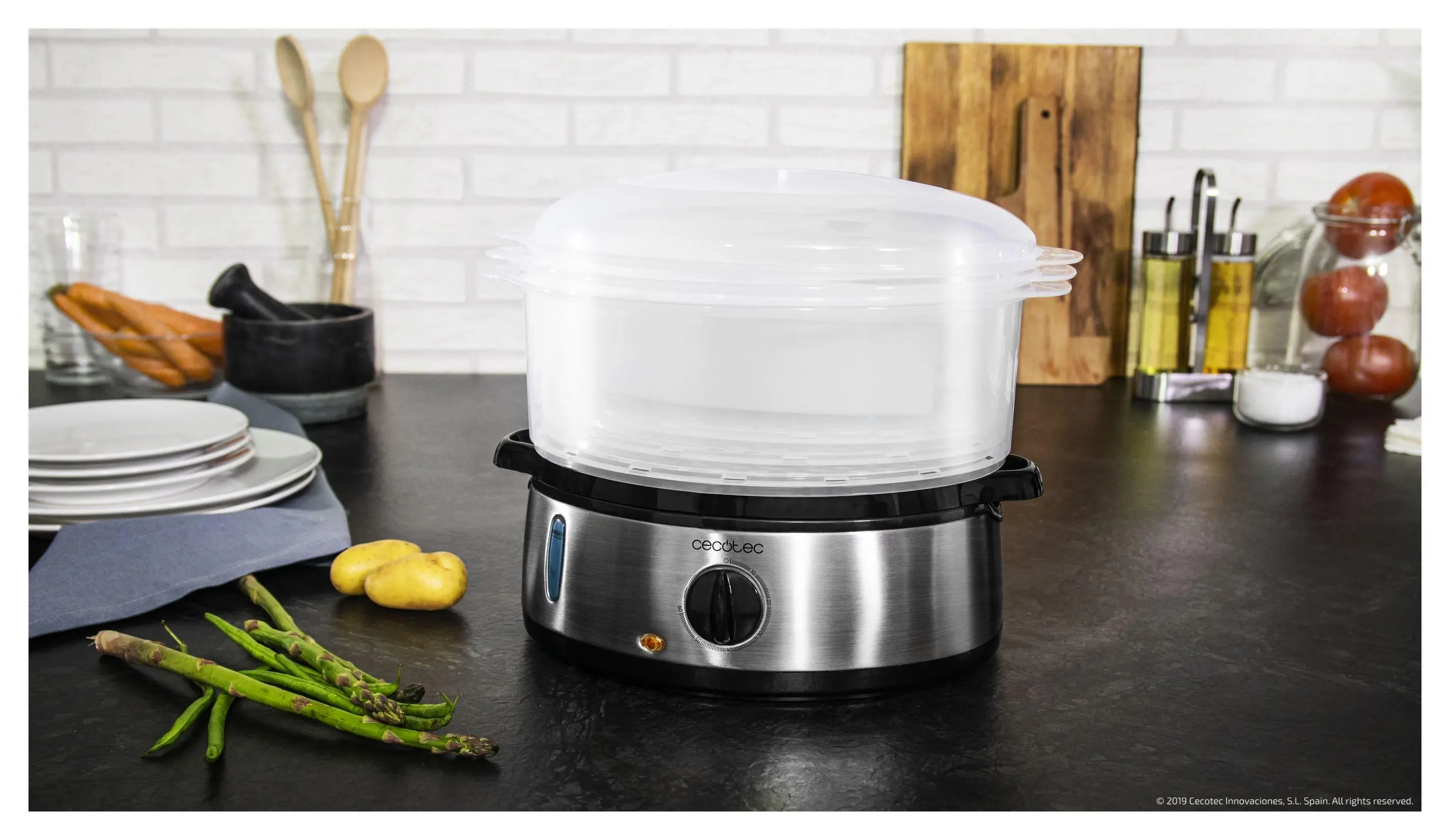 Parowar Cecotec Vapovita 3000 Inox
