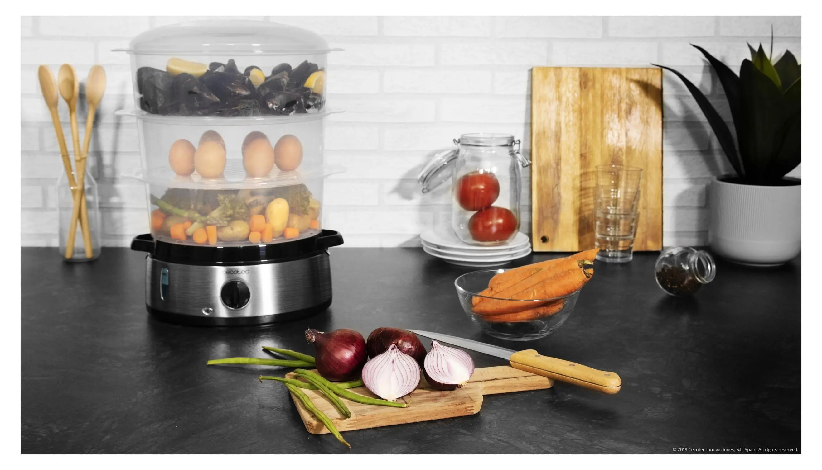 Parowar Cecotec Vapovita 3000 Inox