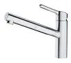 Bateria Franke Orbit Pull-Out Chrom Mosiądz