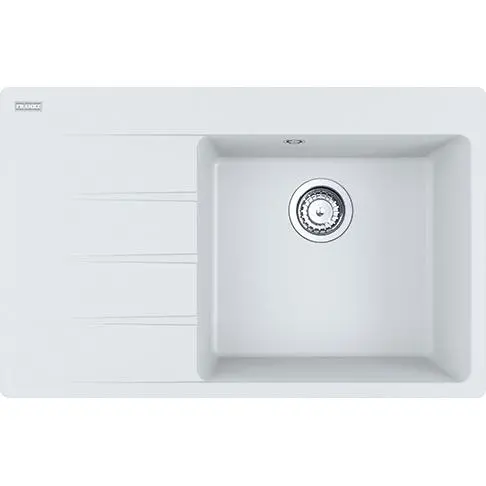 Franke Centro CNG 611-78 TL Komora z prawej strony Granitowy Biały polarny