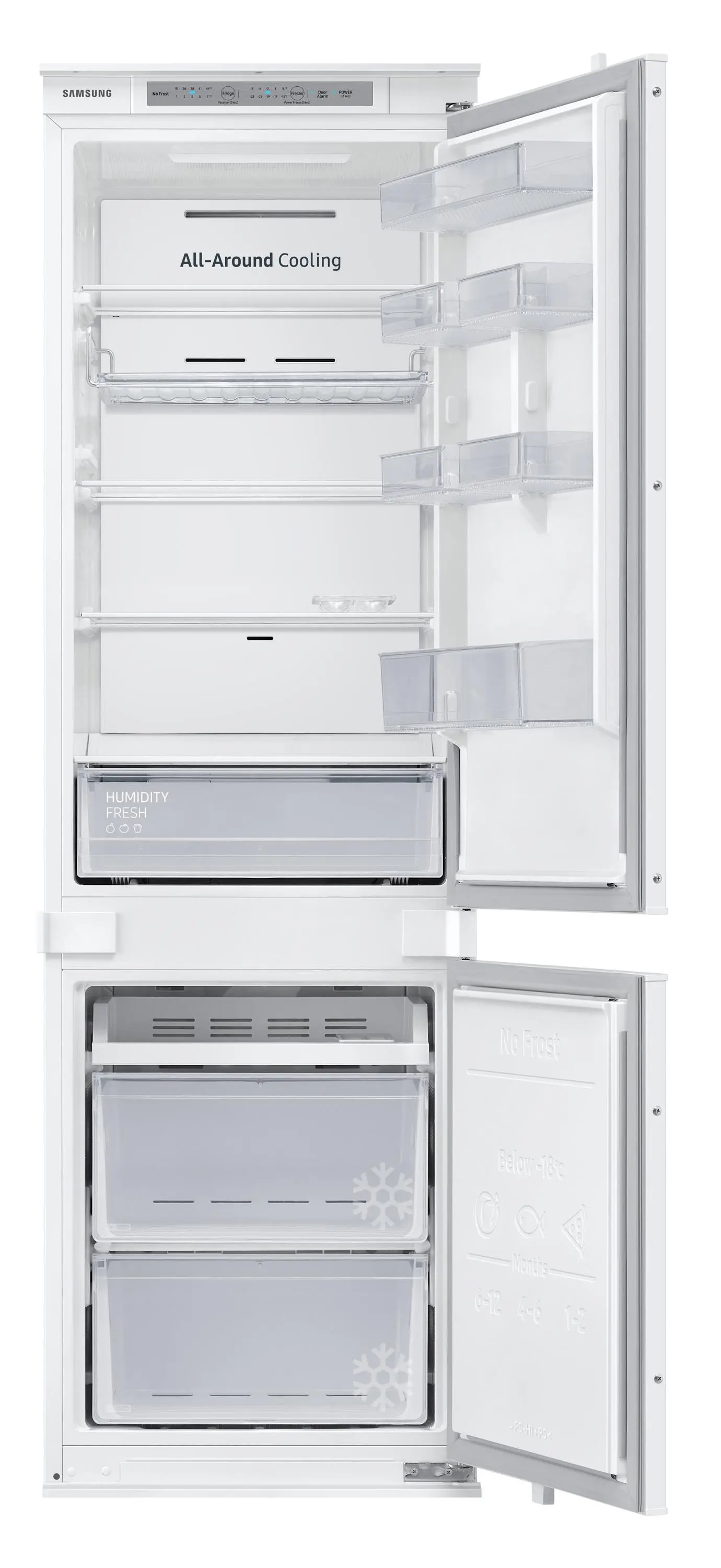 Lodówka Samsung BRB26602FWW Pełny No Frost 177,5cm Szuflada z kontrolą wilgotności