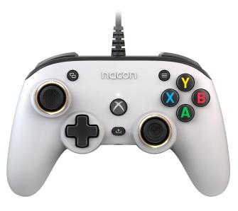 Pad Nacon Xbox Series Compact Pro Controller do Xbox Series X/S, Xbox One, PC Przewodowy Biały