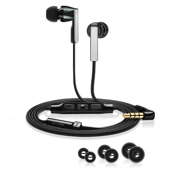 Słuchawki przewodowe Sennheiser CX 5.00i (czarny)