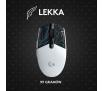 Myszka gamingowa Logitech G305 Lightspeed KDA Biało-czarny